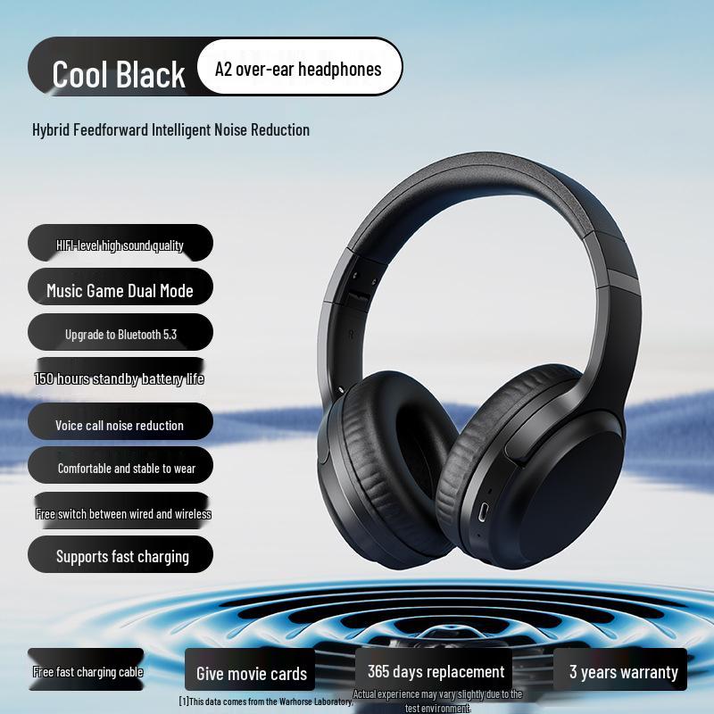 Zhengqi Cavalry 2025 Bluetooth Gaming Headset with Noise-Cancelling Microphone