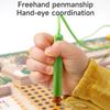 Children Magnetic Pen Moving Ball Game Magnetic Sorting Games Montessori Puzzle Toys Colorful Beads Game Maze Board Gifts