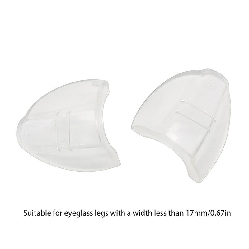 1 Pair Safety Eye Glasses Side Shields TPU Flexible Protector Flap Glasses Safe Protection Side Cover 12/17mm Fits All Size