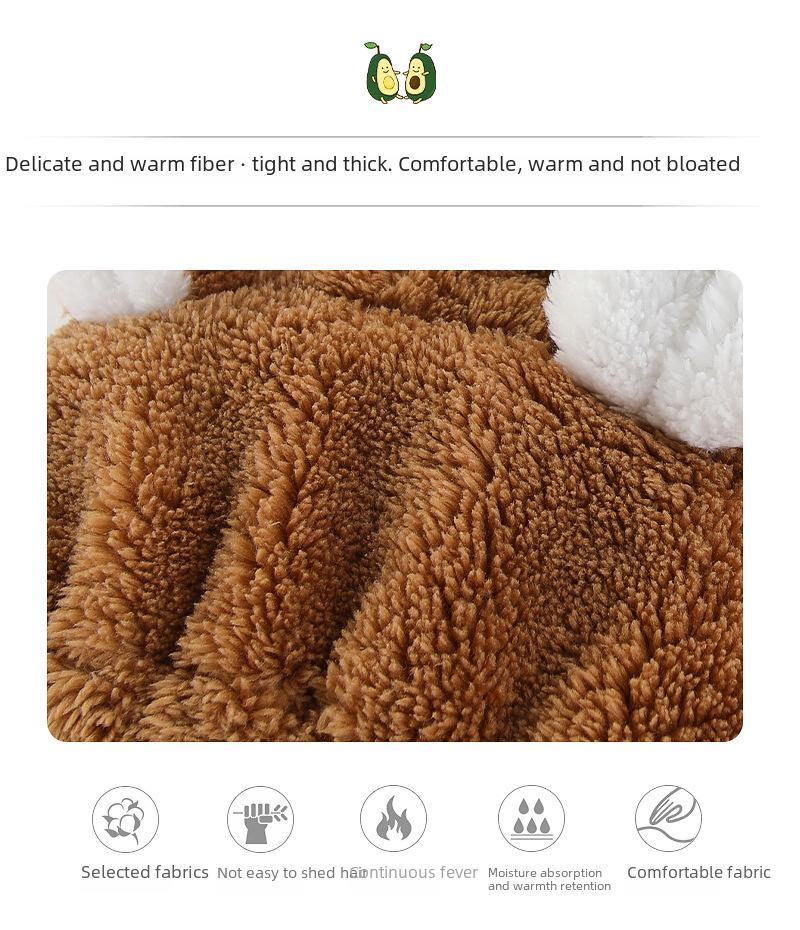 Thick, Warm Baby Cotton Romper for Autumn & Winter
