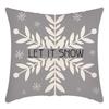 New Christmas Pillowcase Christmas Tree Print Elk Home Decoration Holiday Pillow Pillowcase