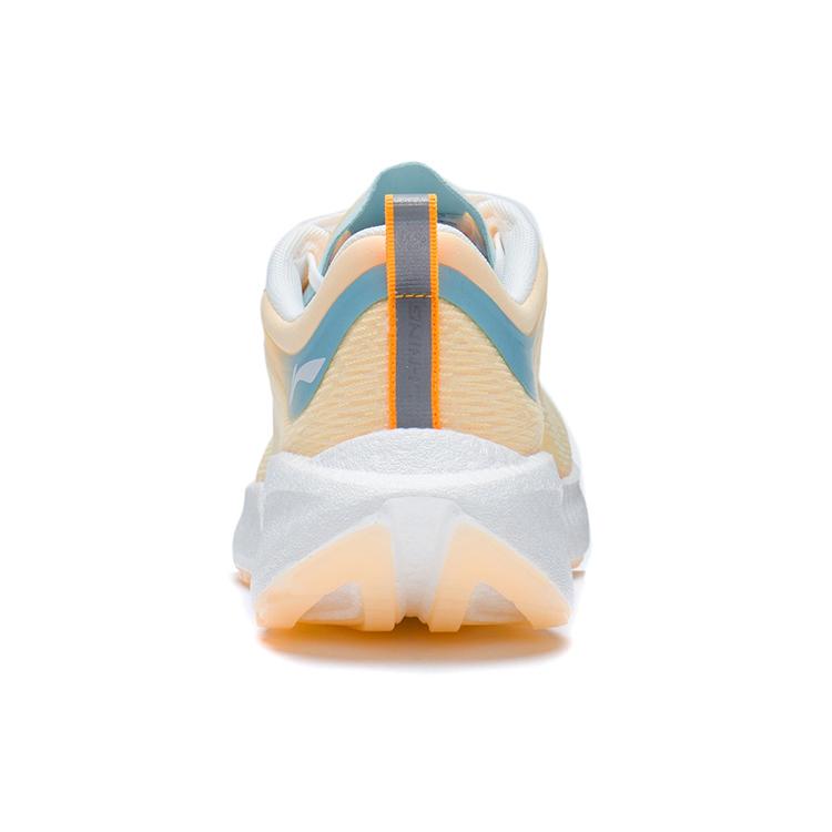 New LiNing Super Light 19 Breathable And Lightweight Low Top Running Shoes Women's Fluorescent Milk Yellow ARBS002-20