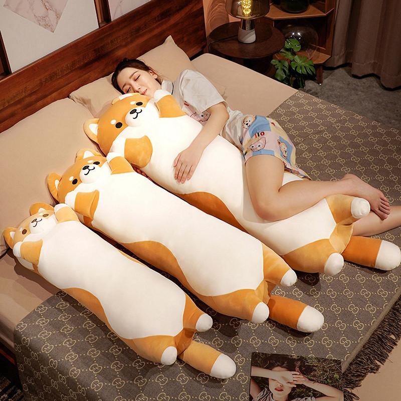 Cute Soft Shiba Inu Doll Plush Toy Large Shiba Inu Doll Children Sleeping Soothing Pillow Muppet Doll