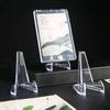 10pcs Acrylic Stands Coin Display Stand Holders Easel Commemorative Coin Mini Stand Badge Medals Display Stand Rack