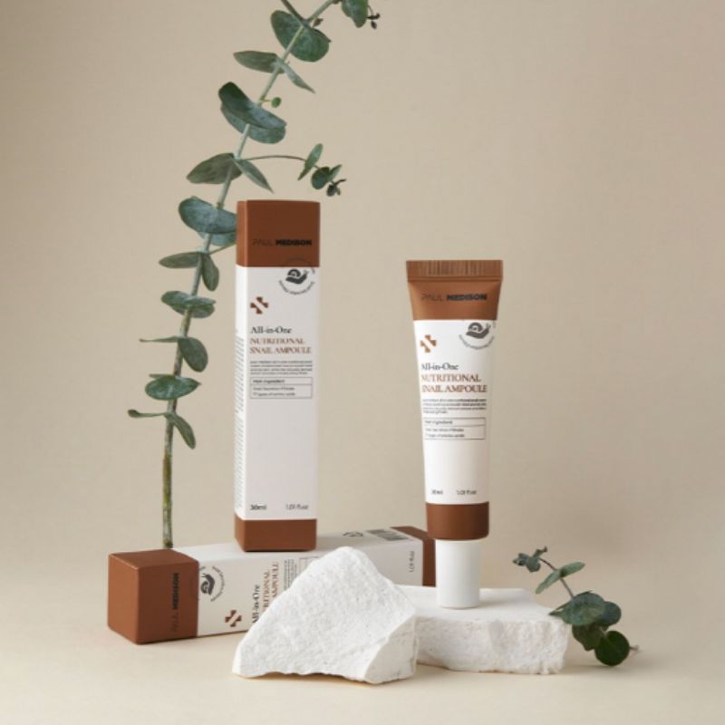 PAUL MEDISON All-in-One Nourishing Snail Ampoule, 1 Pc, 30ml