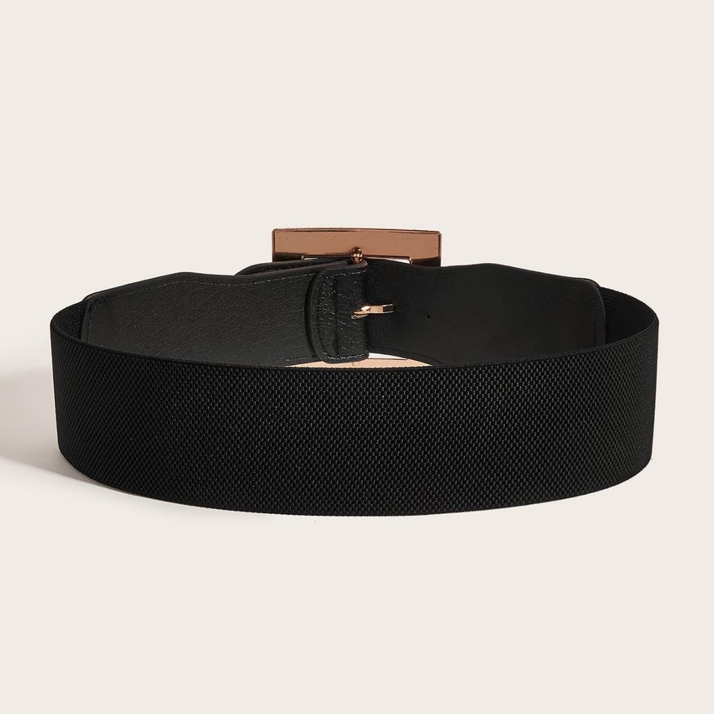 Belt Women'S Decorative Coat With Dress, Belt Waist Suit Elastic Elastic Waist Seal Wide