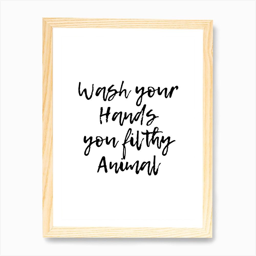 Toilette Leinwand Wand nordischen Kunst Poster drucken lustige Badezimmer Zitate Kunst Malerei schwarz und weiß Typografie Home Decor kein Rahmen