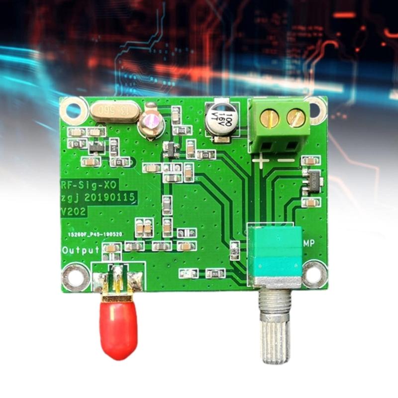 12V 13.56MHz Signal Source Output Power - 10dBm ~ 10dBm Adjustable for Radio 13.56M RFPower Amplifiers Filter