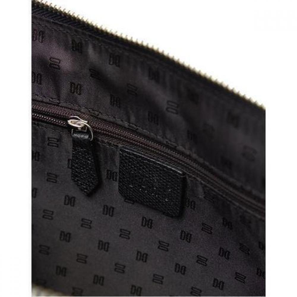 Daks Black Dd Pattern Clutch Bag Dbba6f466bk