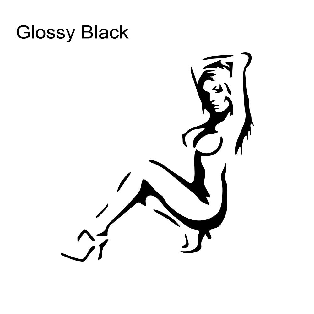 Universal Sexy Women Dancing Girl PVC Adhesive Removable Decal Stickers for Truck Window Motorcycle Wall Laptop DIY Car Graphics