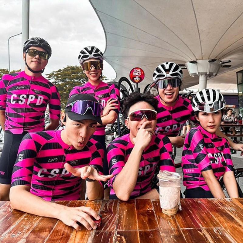 2026 CSPD Virtual Exile Cycling Jersey Men Women Breathable Short Sleeve Bike Ride Wear
