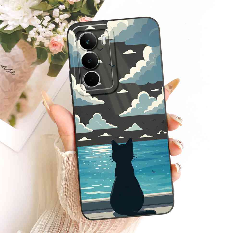 For Realme C 71 C71 4G Case Silicone Soft TPU Shockproof Cartoon Pattern RealmeC71 RMX5303 Casing Protective Shell Back Cover