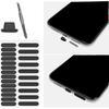 Speaker Dustproof Stickers Included Dust Plug Tweezer for Phone 16 15 14 Speaker Anti Dust Adhesive Cover
