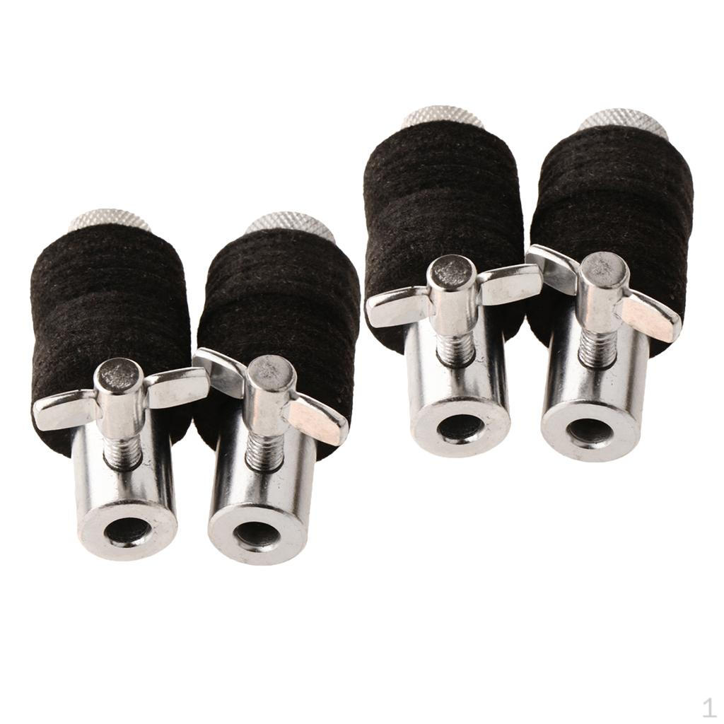 

4 Hi Hat Cymbal Clutch for Drum Set Replacement DIY Assemble Parts