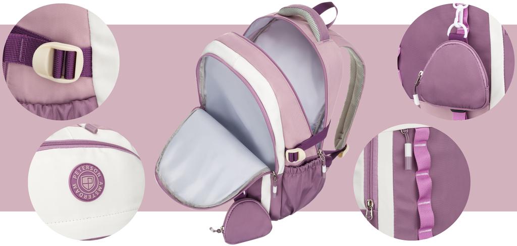PTN 8603-1303 Purple Backpack