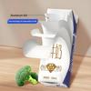10Pcs Aluminum Foil Fresh-Keeping Bags Reusable Self-Seal Avoid Light Packaging Bag Thickened Food Storage Bags For Fruit Meat