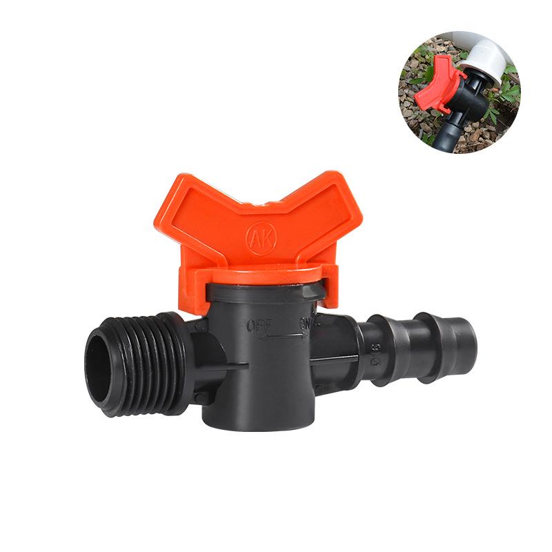 

Клапан зрошення 16P Перемикач: POM Садові фітинги З єднувач з ручним керуванням