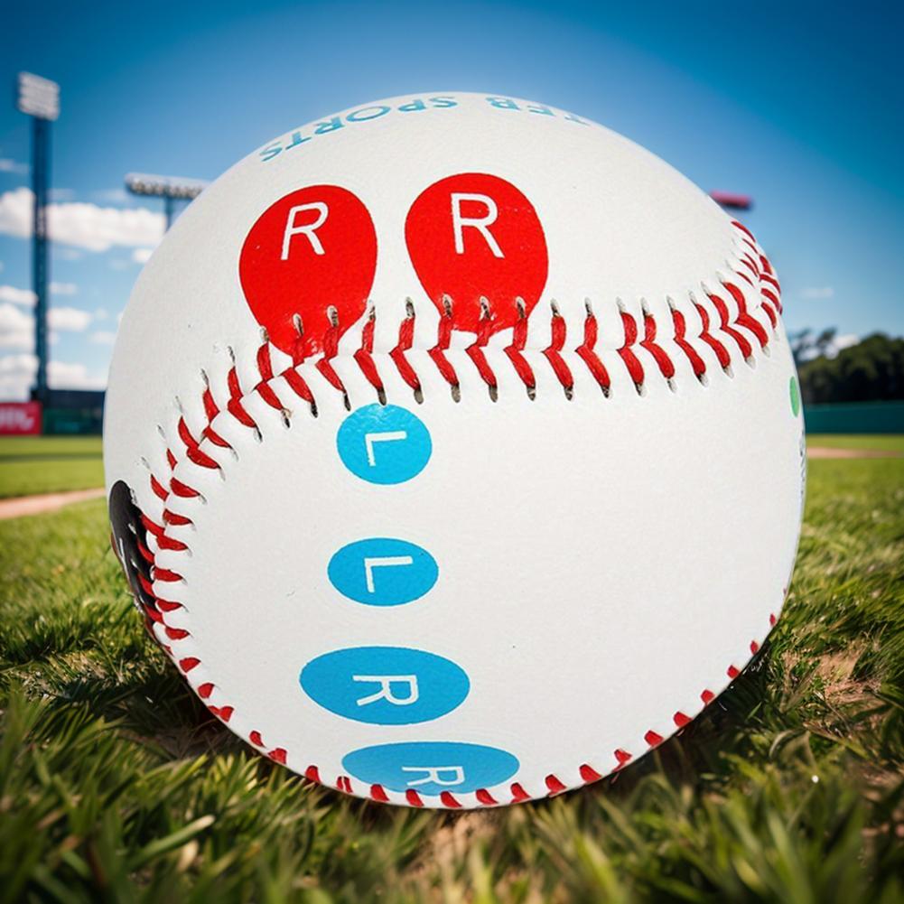 9 Inch Competition Training Baseball PVC Games Practice Baseball Outdoor Practice Baseball Training Aid for Pitching