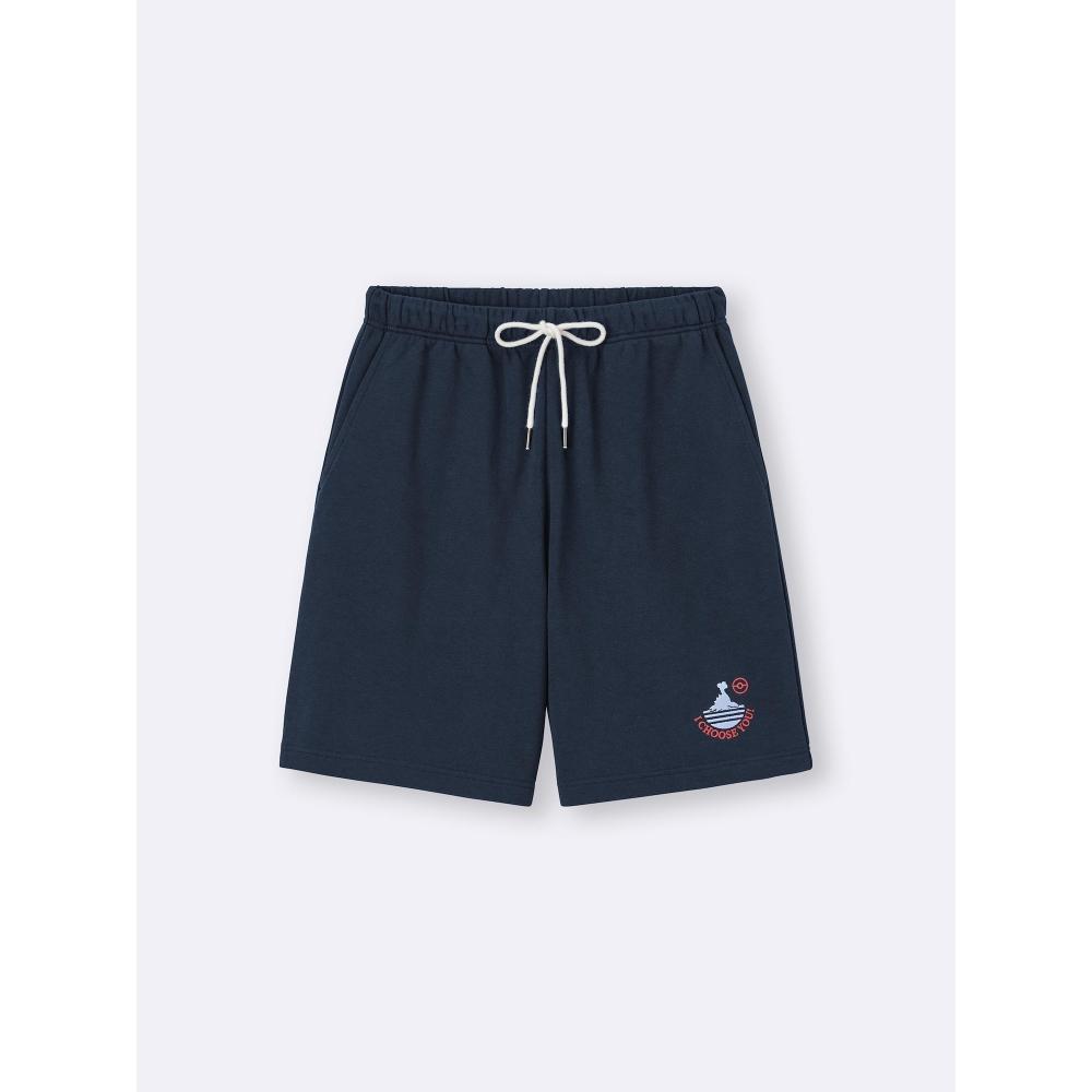 Gu By Uniqlo Sweat Easy Half Pants Pokemon