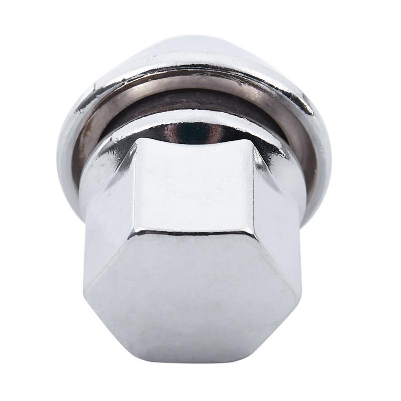 NEW-5X M12 X 1.5 19Mm HEX For FORD WHEEL OPEN NUT FIESTA FOCUS KA MONDEO