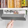 Plastic Seasoning Bottle Storage Rack Kitchen Seasoning Bottle Punch-free Adjustable Multi-functional Seasoning Jar Set