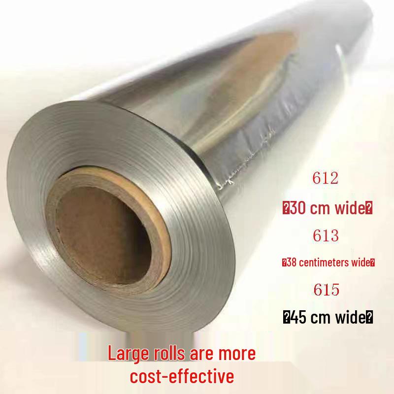 

Утолщенная алюминиевая фольга для барбекю и выпечки - 10-25 микрон для домашнего и коммерческого использования 22 microns thick, 45 cm wide, 28 m