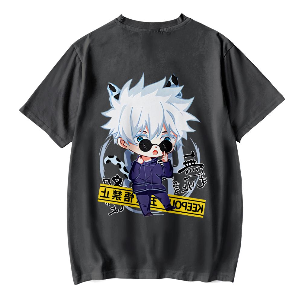 T Shirt for Men Summer Clothing Jujutsu Kaisen O Neck T-shirt for Male Oversized New Men T-shirts Tops