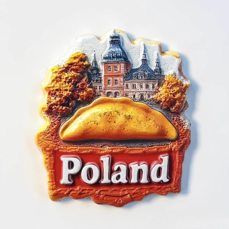 Poland Fridge Magnets Warsaw Travel Souvenirs Krakow Wrocław Fridge Stickers Home Decor Wedding Gifts