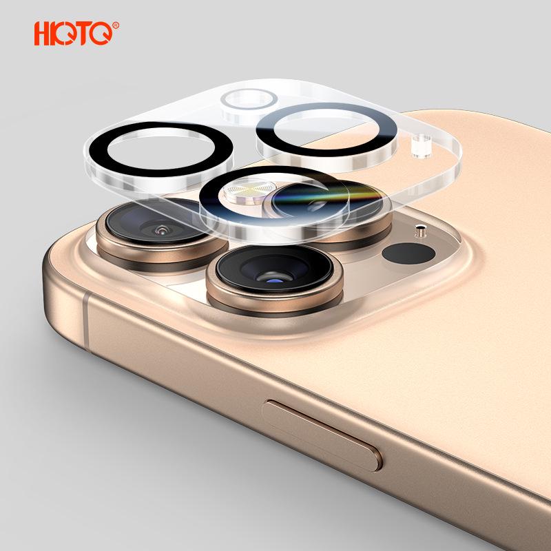 Apple 16 Lens & iPhone 15 Screen Protector with Alignment for iPhone 14 Pro