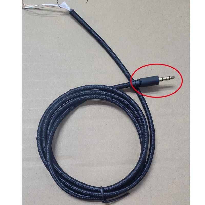 Universal 3.5mm Headphone Cable for Phones Tablets and Laptops for Cloud 2 Seamlessly Auditory Connection