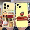 The B-Big B-Bang T-Theory Phone Case For iPhone 16,15,14,13,12,11 Pro,Max,Plus,X,XS,XR,SE,Mini Transparent Silicone Soft