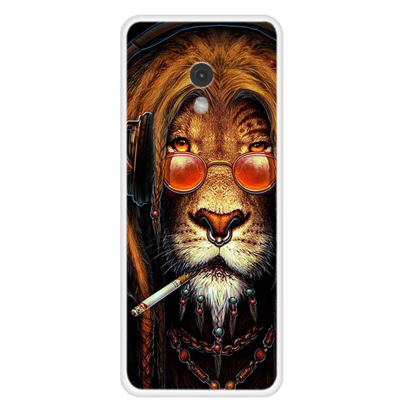 For Nokia 235 4G Case Nokia 215 220 4G Wolf Lion Clear Silicon TPU Back Cases for Nokia 220 4G 4G Phone Cover Cute Soft Fundas