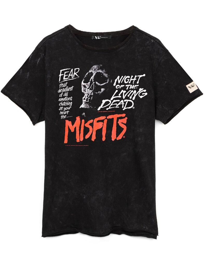 

Черная футболка унисекс Misfits в стиле панк-рок, песня, музыкальная группа