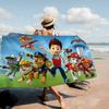 Anime P-Paw P-PatrolS Cute Microfiber Printed Beach Towel Mountain Climbing Yoga Beach Swimming Running Absorbent Soft Towel