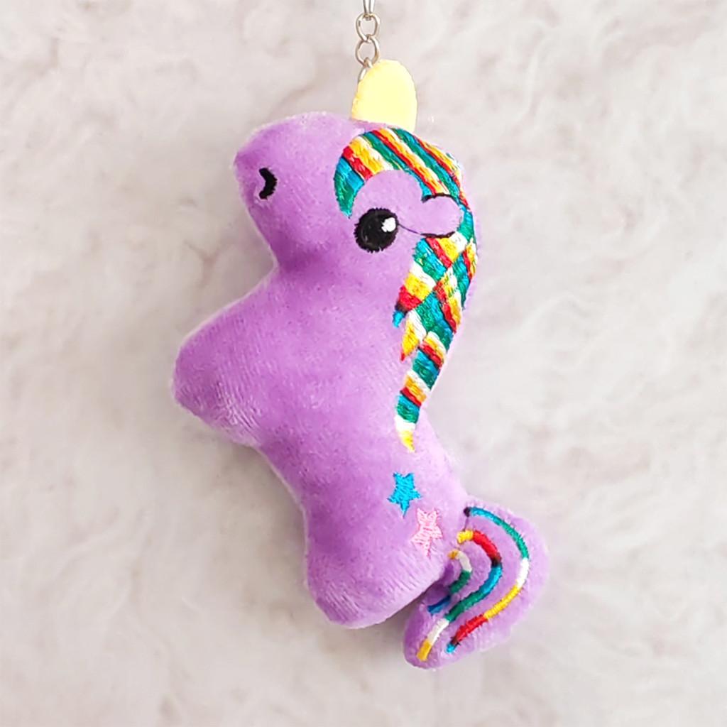 Plush Keychain Unicorn With Pp Cotton Filling For Kids And Decoration Collectors
