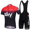 Mens Cycling Jersey Bib Shorts Set Quick Dry Breathable Road Bike Outfit Ride