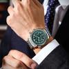 Top-Marke POEDAGAR 960 Luxus-Uhr für Herren Sport Quarz Edelstahluhren Leuchtendes Chronographen-Herren-Wasserdichte Uhr