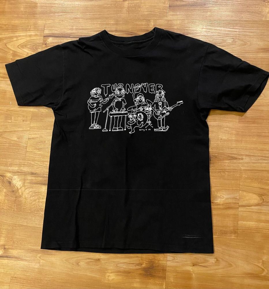 Turnover Poster Band Black Tee Gift For Fan Cotton T-Shirt SB183 Unisex T-Shirt M