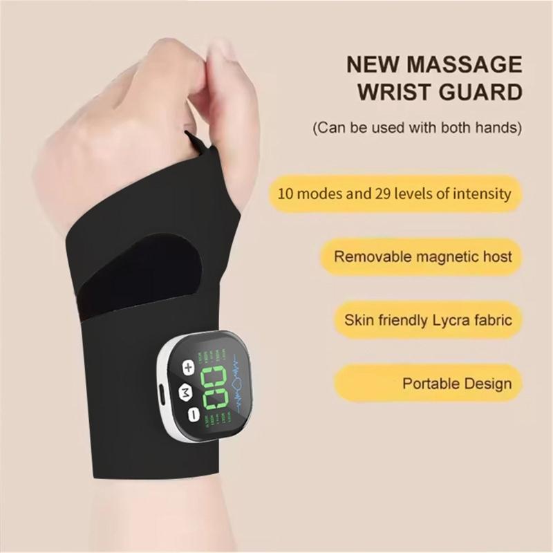 Portable Wrist Massage Strap Wrist Support Brace For Office Worker And Gamers With Quiet Operation