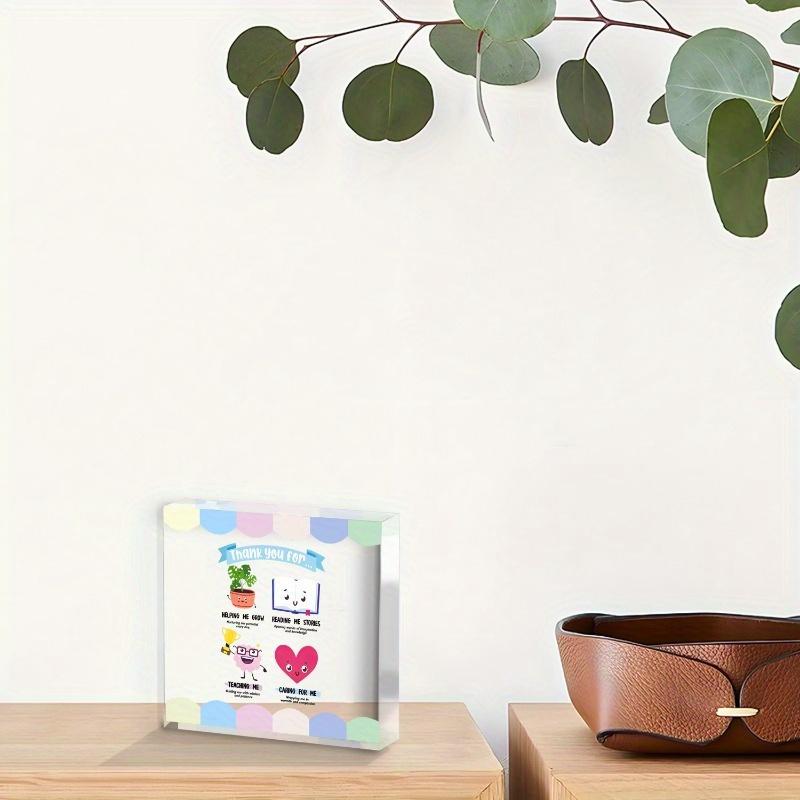 Teacher Thanks Souvenir - Acrylic Appreciation Gift from Students