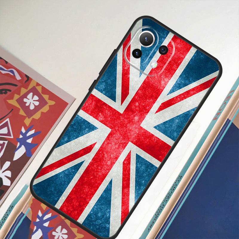 England British UK Union Jack Flag Case For POCO F5 X5 Pro X3 Pro M5 F3 F4 X4 GT Cover For Xiaomi 13 Pro 12T 11T 11 12 Lite