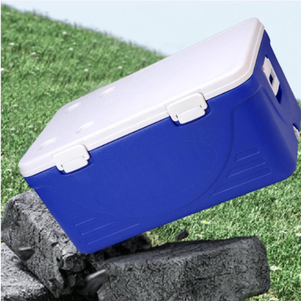 Insulated Chiller Box Heavy-Duty with Ice Boxes Portable for Road Trips