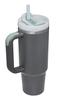 STANLEY Wasserflasche, Becher, Kaltlagerung, Vakuum, Slim Quencher H2.0, 0,88 l, 10-10827-077 (Grün/FF)