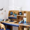 Koizumi Furnitech KOIZUMI (Study Desk) Desk Light, LED Light, Clamp, LED Mode Control Straight Light, White, ECL-653