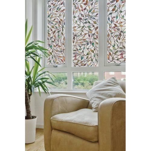 Film de fenêtre Artscape Nouvelle feuillaison 61 x 92 cm clair-multicolore