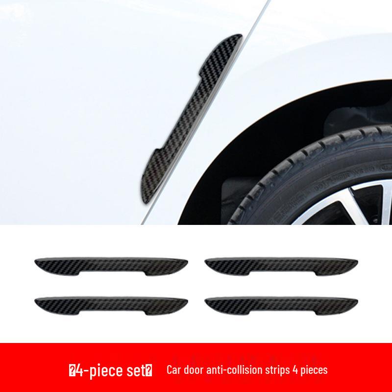 Carbon Fiber Car Door Protective Anti-collision & Anti-scratch Epoxy Sticker