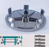 100/80pcs 54/56/60/62/65/68mm Car Wheel Center Caps Hubcap Cover Hub Center Cap ForFord Rim Cover