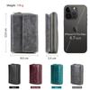 CONTACT'S Genuine Leather Women Wallets Short Bifold Wallet With Coin Purse Card Holder Small Money Bag