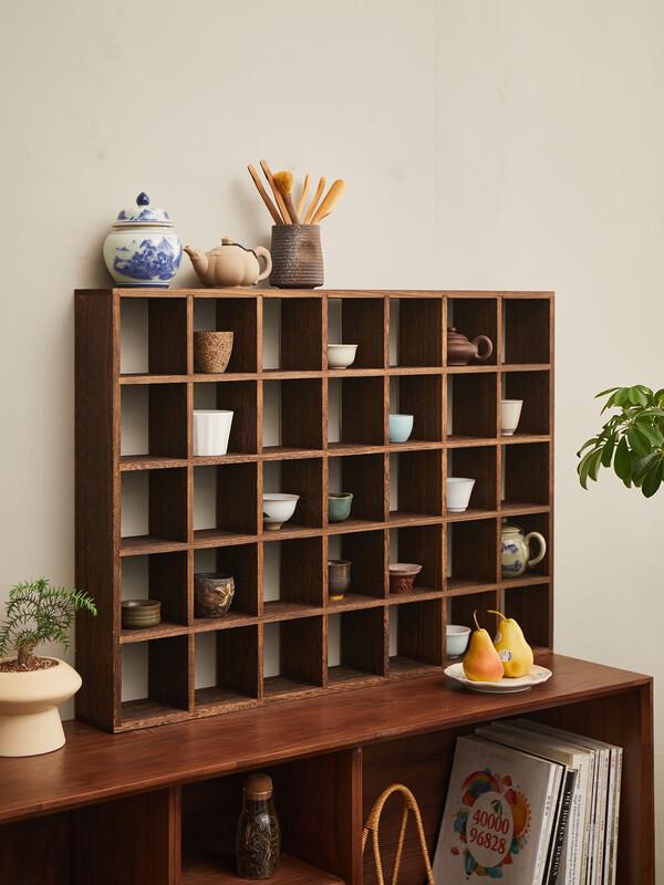 Chaxun Modern Pottery Tea Display Organizer