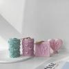 Beautiful Candle Gifts Creating Mold Practical DIY Love Candle Mould Square Heart Candle Mold for Handicraft Enthusiasts